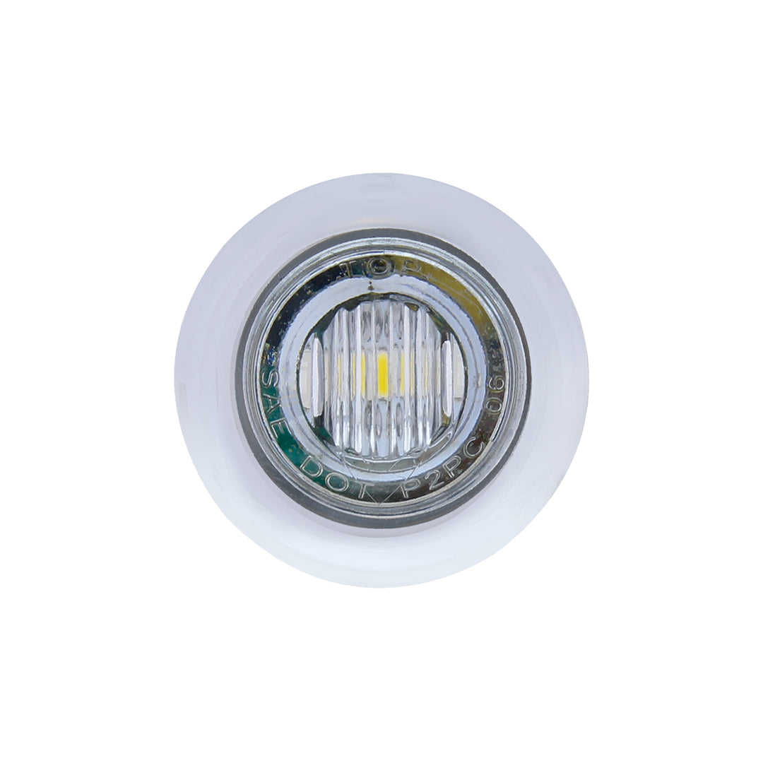 3 LED 3/4" Mini Double Fury Light (Clearance/Marker) - Red LED/White LED - View 4