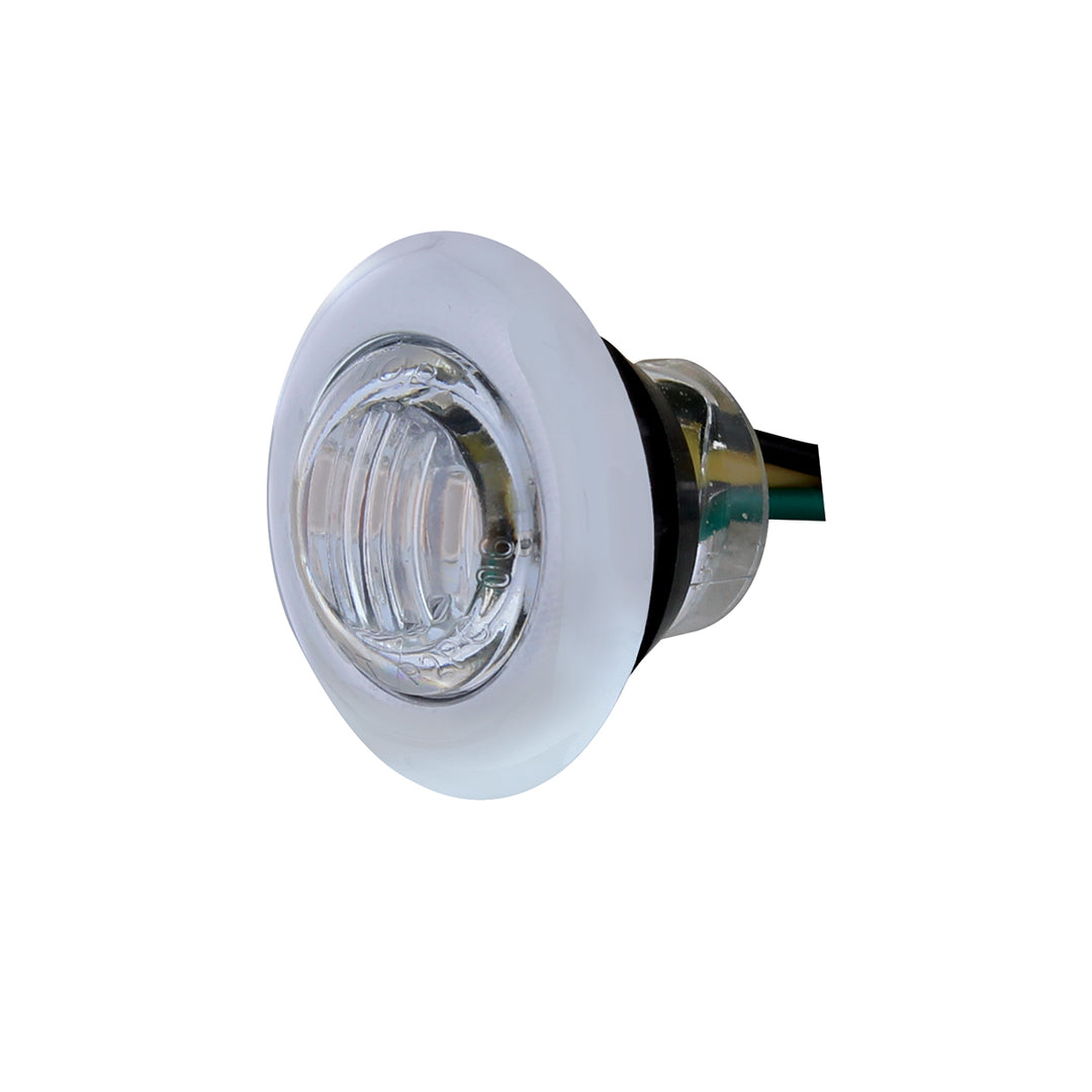 3 LED 3/4" Mini Double Fury Light (Clearance/Marker) - Red LED/White LED - View 5