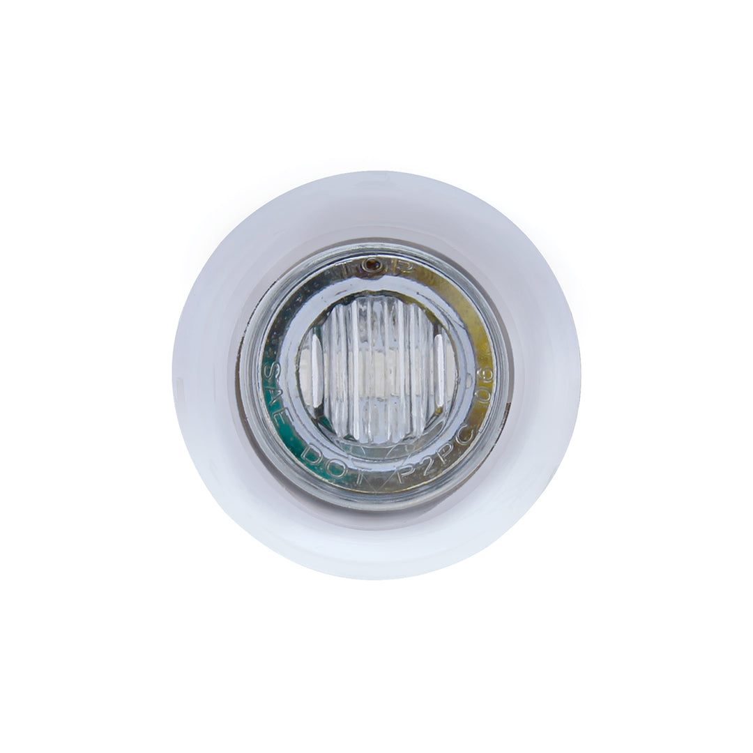 3 LED 3/4" Mini Double Fury Light (Clearance/Marker) - Red LED/Blue LED - View 4