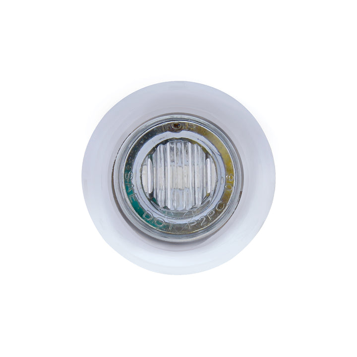 3 LED 3/4" Mini Double Fury Light (Clearance/Marker) - Red LED/Blue LED - View 4