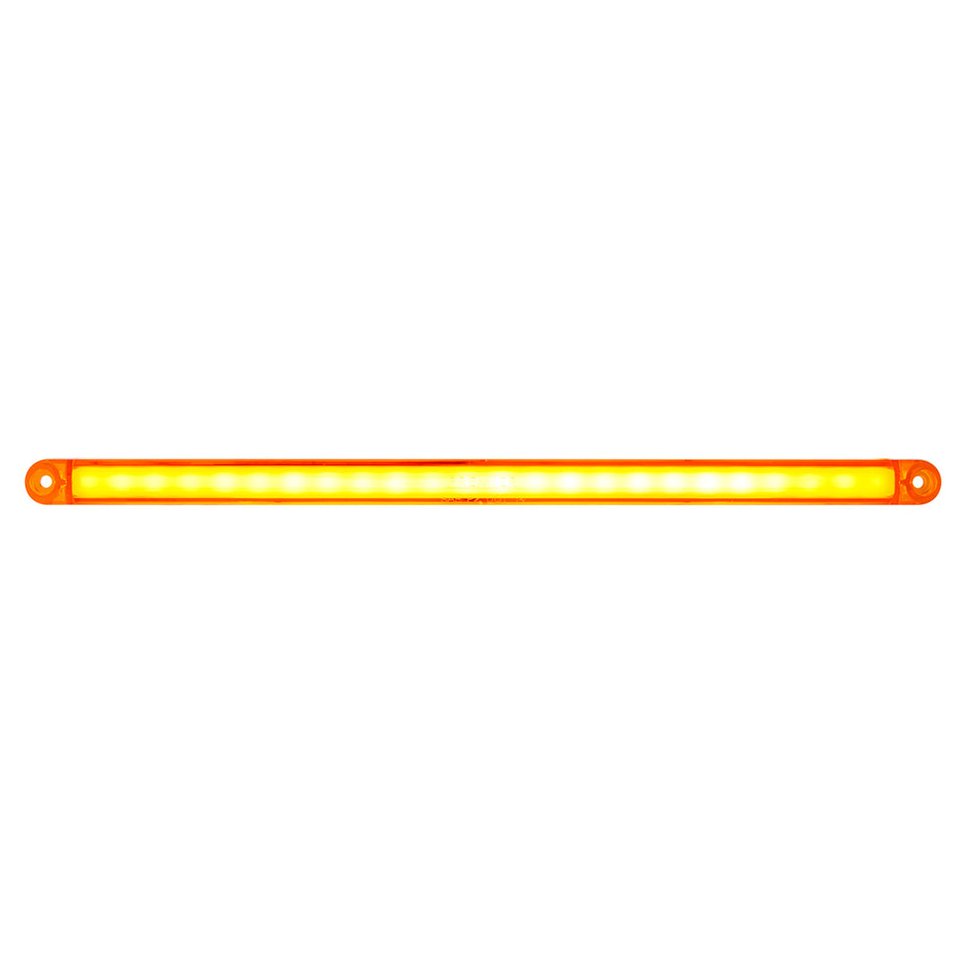 24 LED Dual Function 12" GloLight Bar (Turn Signal) - Amber LED &amp; Lens (Card) - View 1
