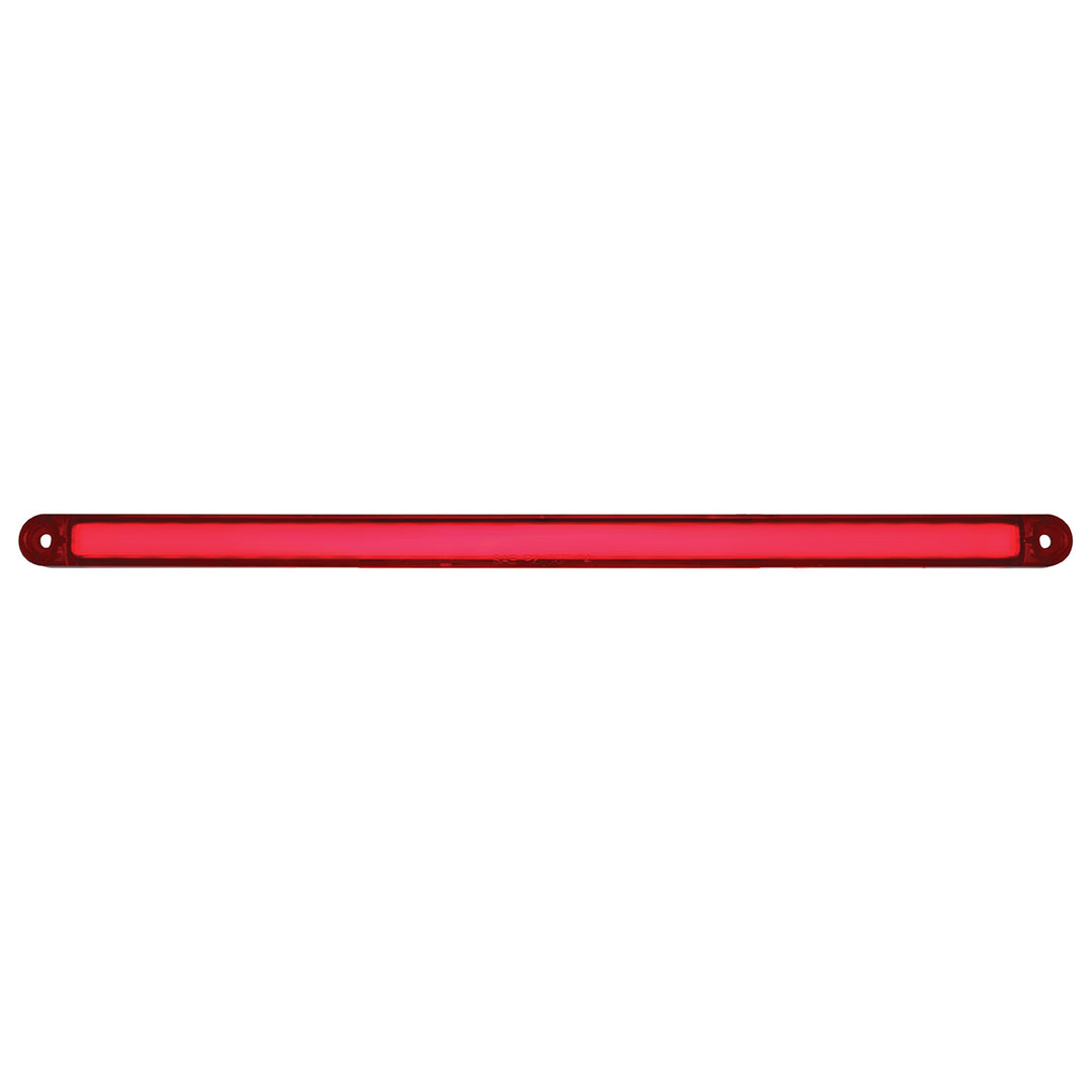 24 LED Dual Function 12" GloLight Bar (Stop, Turn &amp; Tail) - Red LED/Red Lens (Card) - View 1
