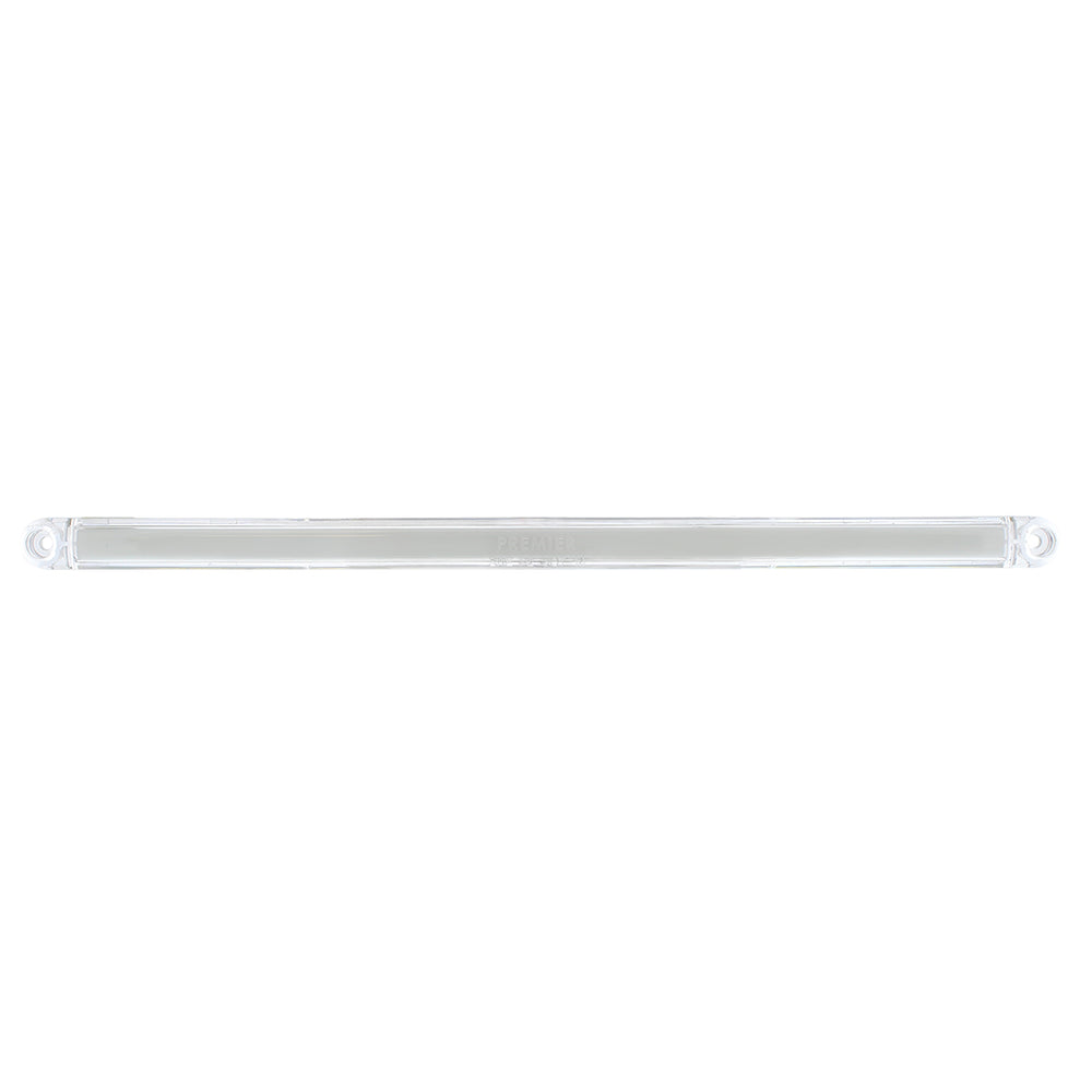 24 LED Dual Function 12" GloLight Bar (Stop, Turn & Tail) - Red LED/Clear Lens (Card) - View 2