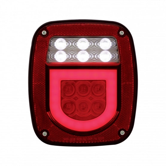LED GloLight Universal Combination Tail Light Without License Light (Card) - View 1
