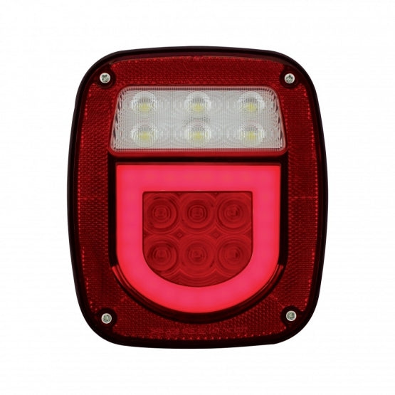 LED GloLight Universal Combination Tail Light Without License Light (Card) - View 3