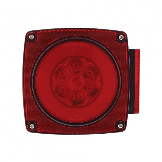 Over 80" Wide LED GloLight Submersible Combination Tail Light Without License Light (Card) - View 3