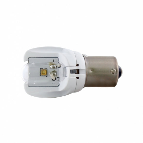High Power Dual LED 1156 Bulb - White - View 3