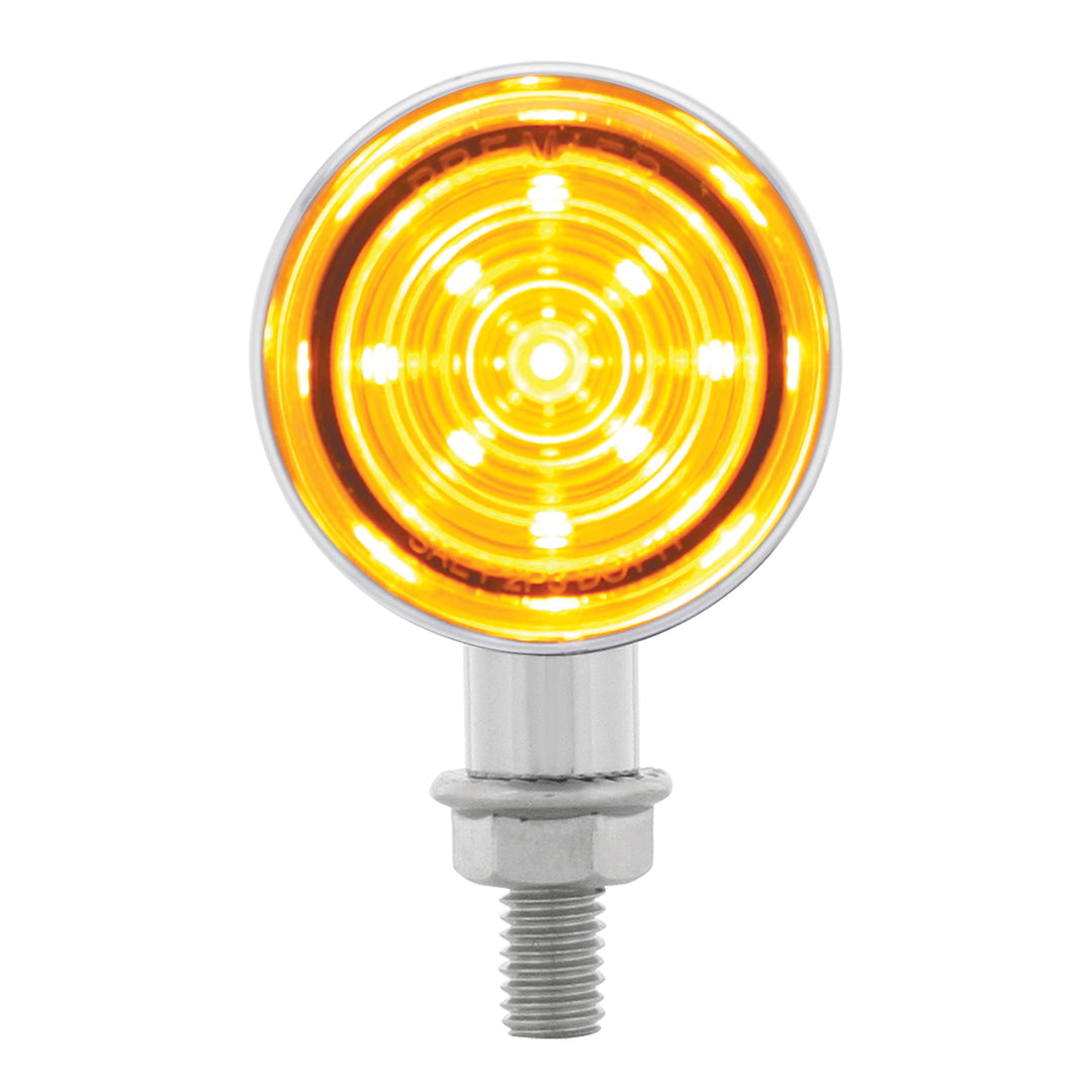 9 LED Mini Bullet Light - Amber LED/Amber Lens - View 1