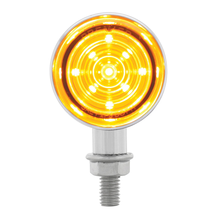 9 LED Mini Bullet Light - Amber LED/Amber Lens - View 1
