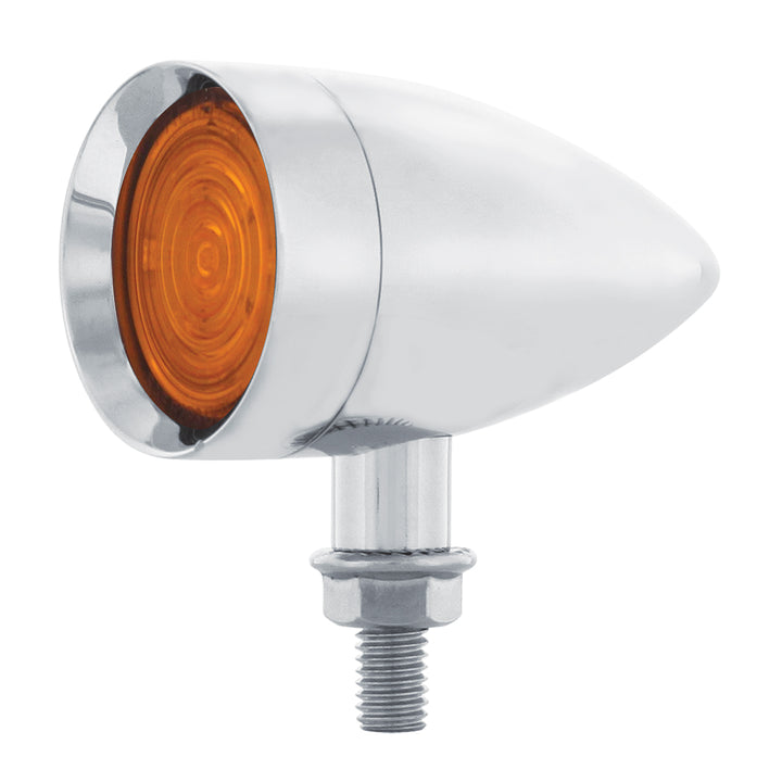 9 LED Mini Bullet Light - Amber LED/Amber Lens - View 3