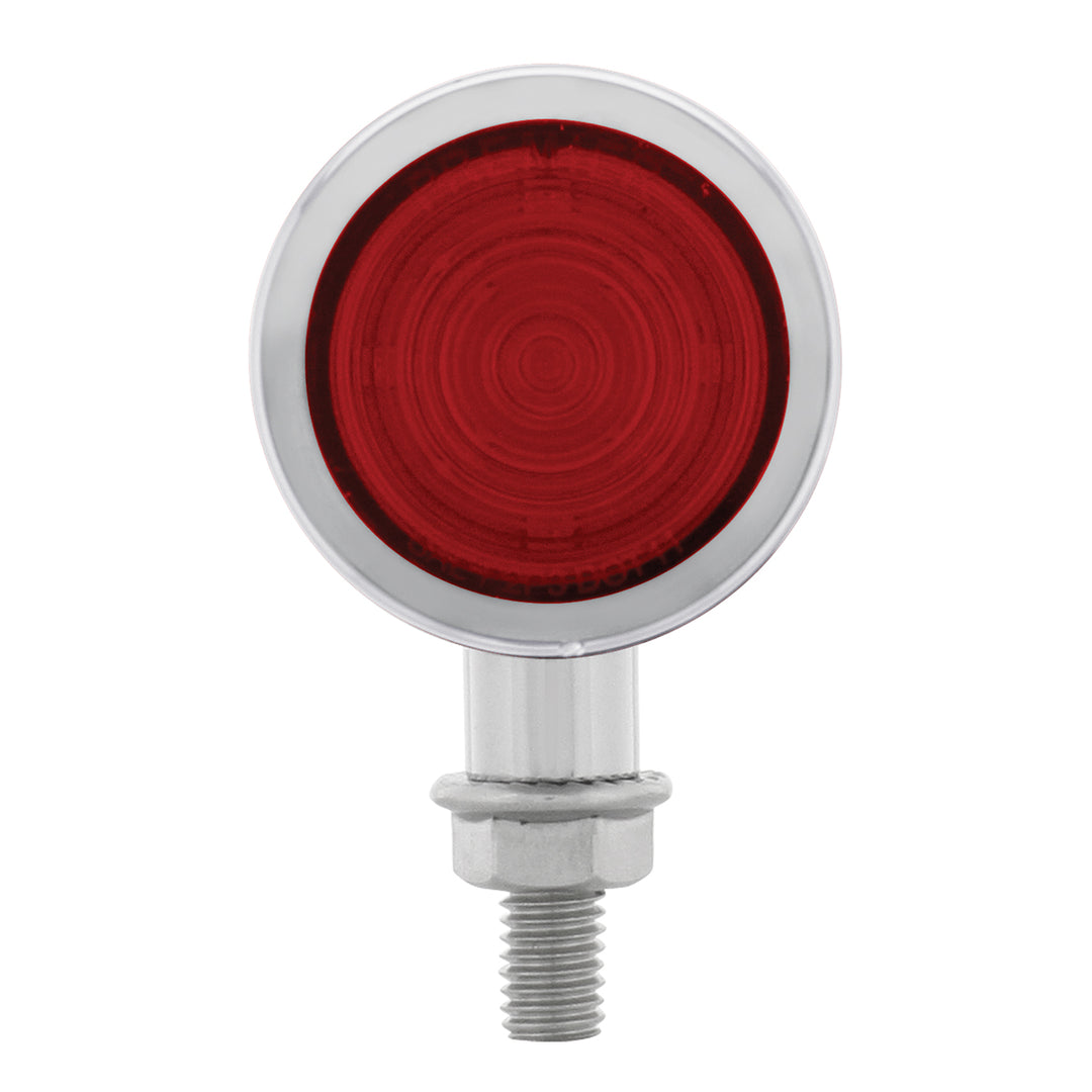 9 LED Mini Bullet Light - Red LED/Red Lens - View 2