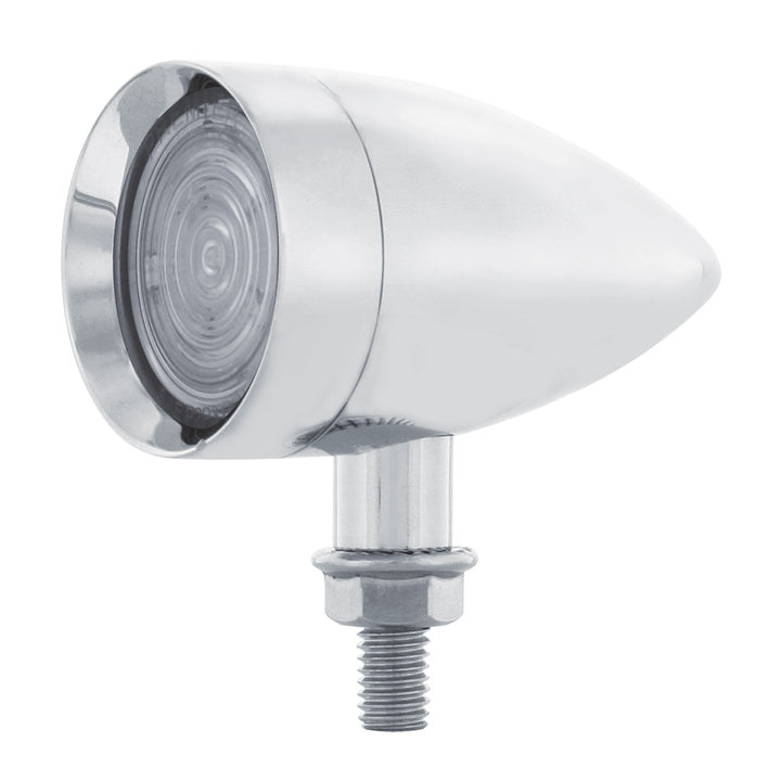 9 LED Mini Bullet Light - Amber LED/Clear Lens - View 3