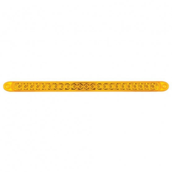23 SMD LED 17-1/4" Reflector Turn Signal Light Bar Only - Amber LED/Amber Lens (Bulk) - View 2