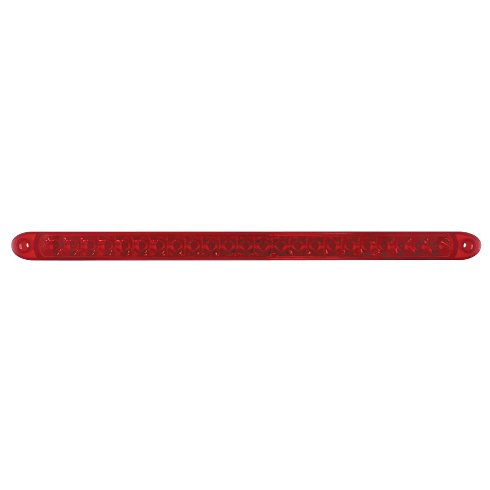 23 SMD LED 17-1/4" Reflector Light Bar Only (Stop, Turn & Tail) - Red LED/Red Lens (Bulk) - View 2