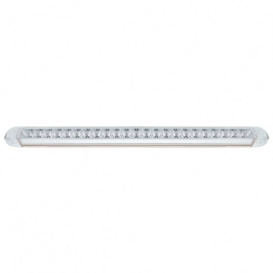 23 SMD LED 17-1/4" Reflector Turn Signal Light Bar Only - Amber LED/Clear Lens - View 2