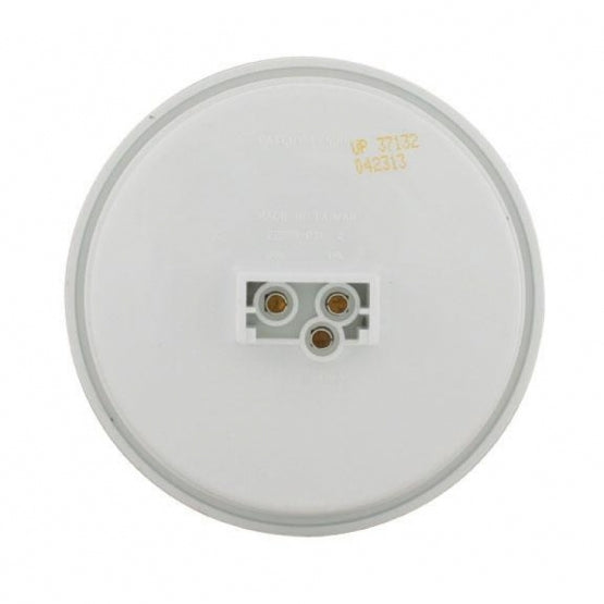 21 LED 4" Round GloLight (Stop, Turn &amp; Tail) - Red LED/Clear Lens - View 5