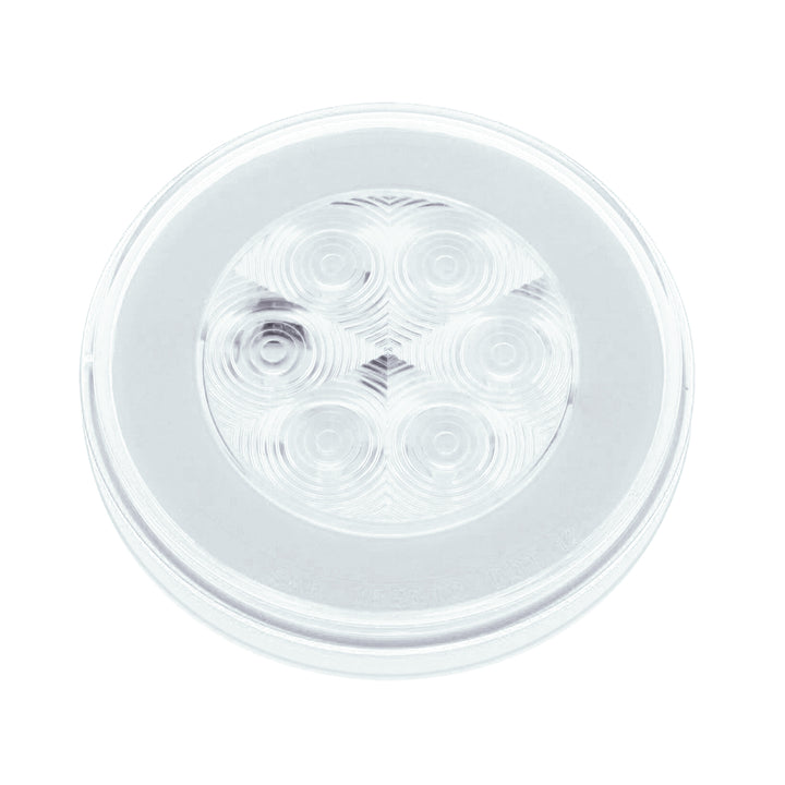 21 LED 4" GloLight (Turn Signal) - Amber LED/Clear Lens - View 5