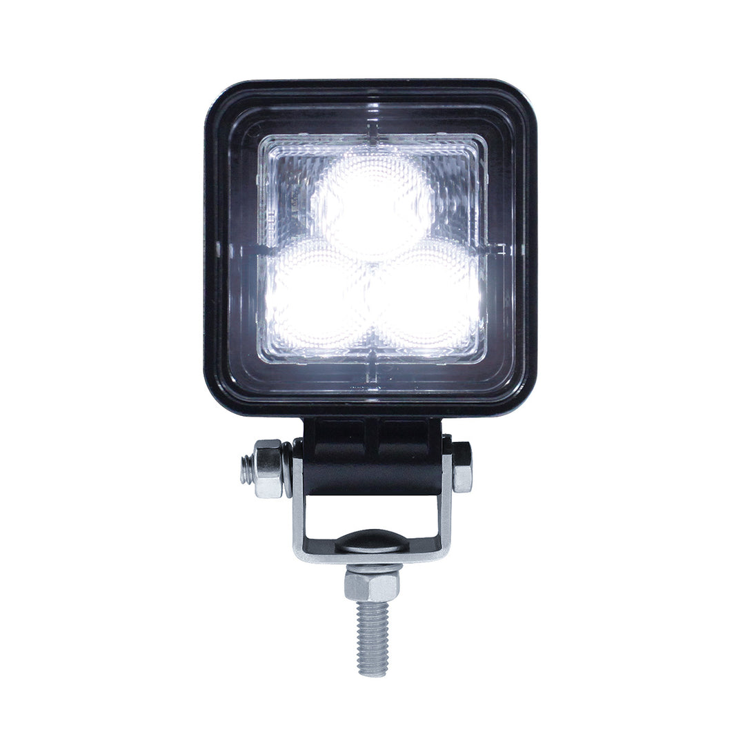 3 High Power 3 Watt LED Square Compact Work Light - Flood Light (Retail) - View 1