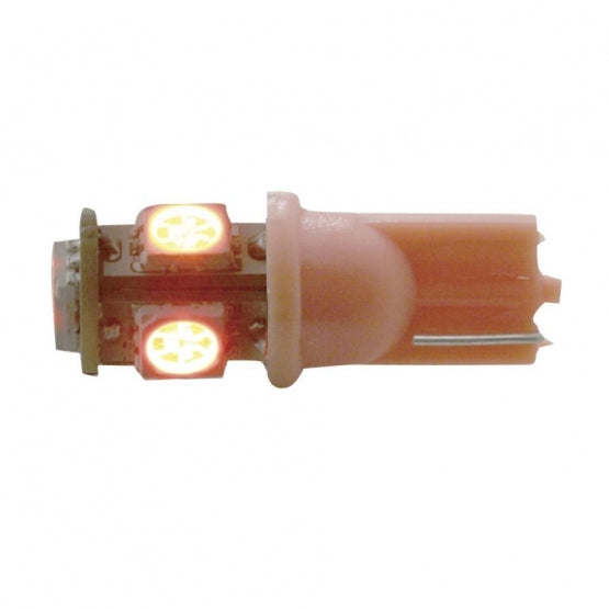 5 High Power LED 360 Degree 194 Bulb - Red (2-Pack) - View 1
