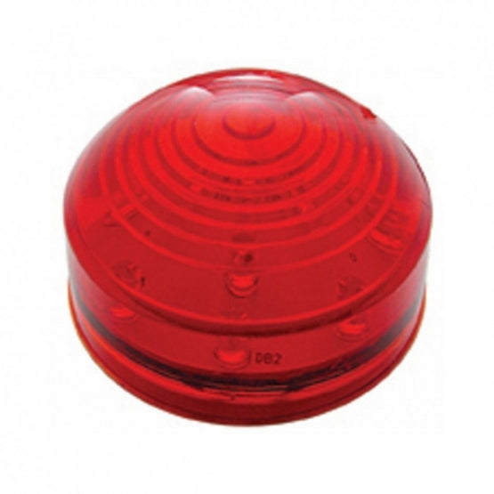 13 LED 2.5" Round Roadster Light (Clearance/Marker) - Red LED/Red Lens - View 2