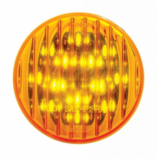 13 LED 2.5" Round Light (Clearance/Marker) - Amber LED/Amber Lens - View 1