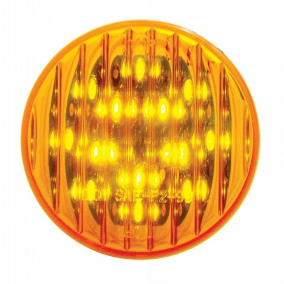 13 LED 2.5" Round Light Kit (Clearance/Marker) - Amber LED/Amber Lens - View 2
