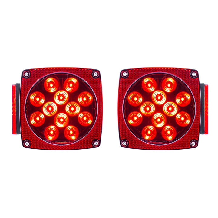 Over 80" Wide LED Submersible Combination Tail Light Kit - View 1