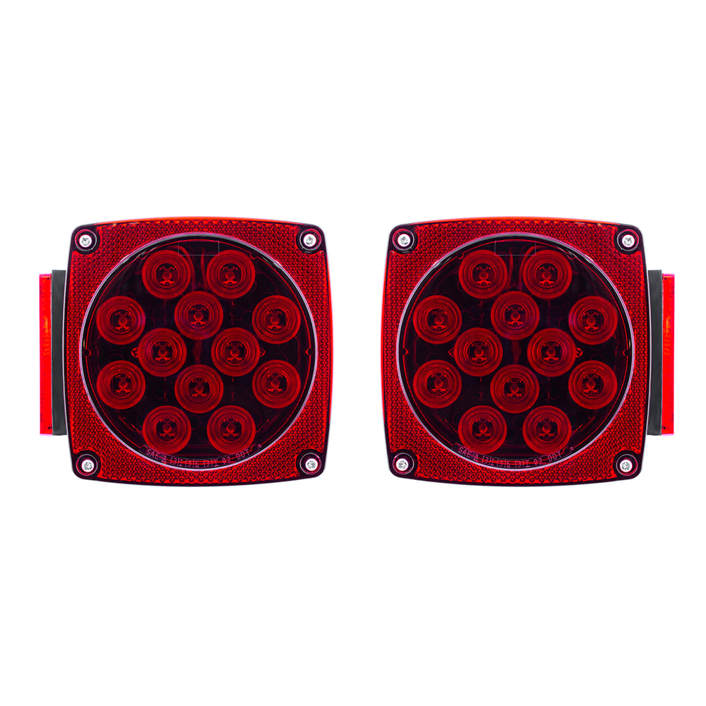 Over 80" Wide LED Submersible Combination Tail Light Kit - View 2