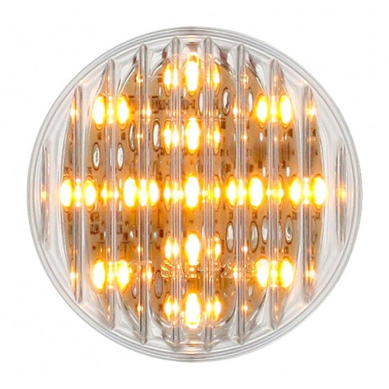 13 LED 2.5" Round Light (Clearance/Marker) - Amber LED/Clear Lens - View 1