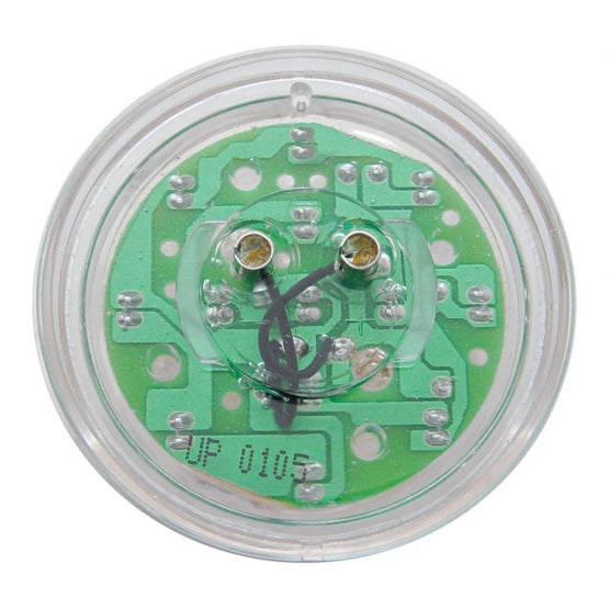 13 LED 2.5" Round Light (Clearance/Marker) - Amber LED/Clear Lens - View 5