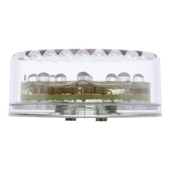13 LED 2.5" Round Light (Clearance/Marker) - Red LED/Clear Lens - View 4