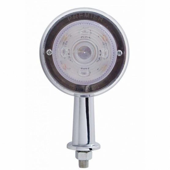 13 LED 2-1/8" Arm Honda Light Kit - Amber LED/Clear Lens - View 1