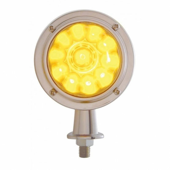 11 LED 1-1/8" Arm Watermelon Honda Light Kit - Amber LED/Amber Lens - View 2