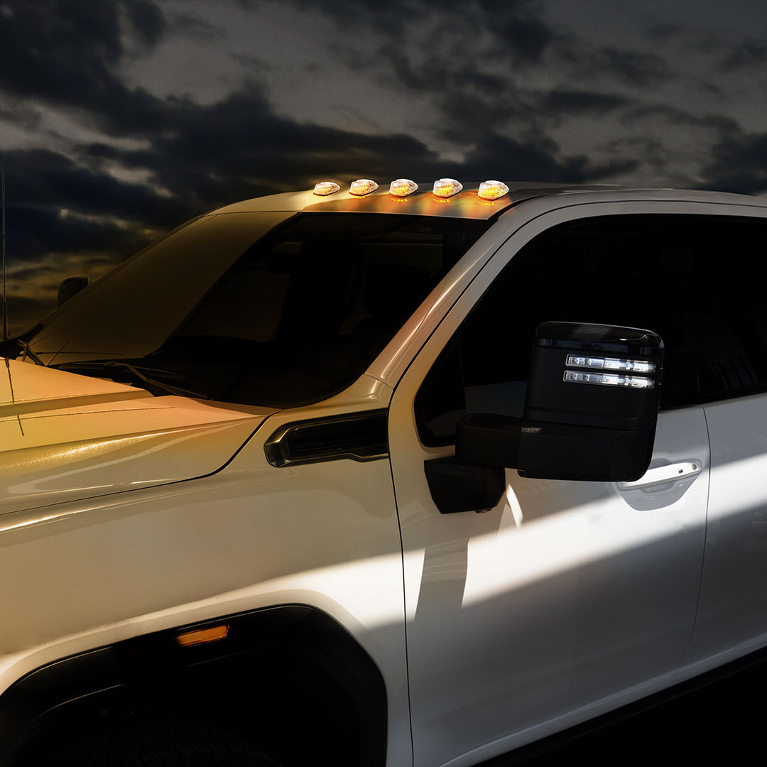15 LED Pick-Up/SUV Cab Light - Amber LED/Clear Lens - View 14