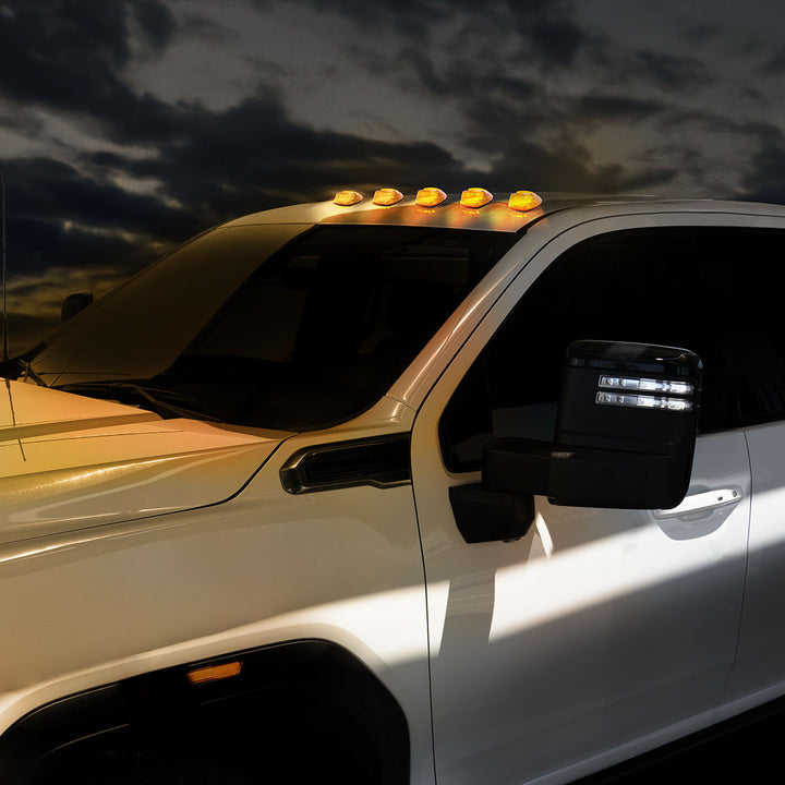 15 LED Pick-Up/SUV Cab Light - Amber LED/Amber Lens - View 14
