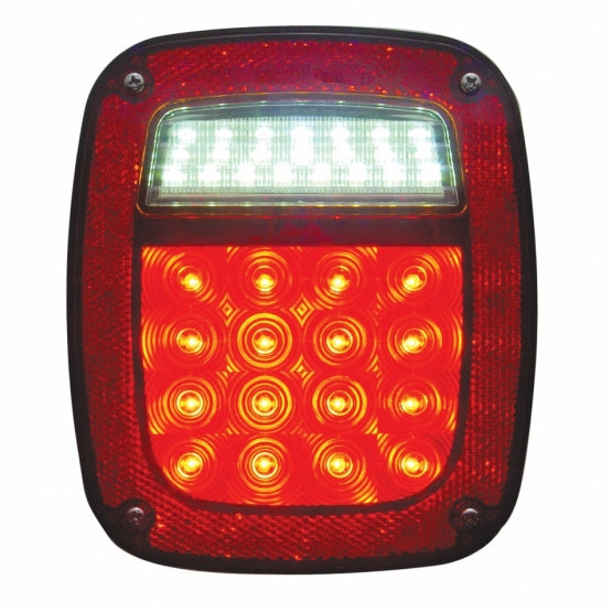 LED Universal Combination Tail Light With License Light - View 1