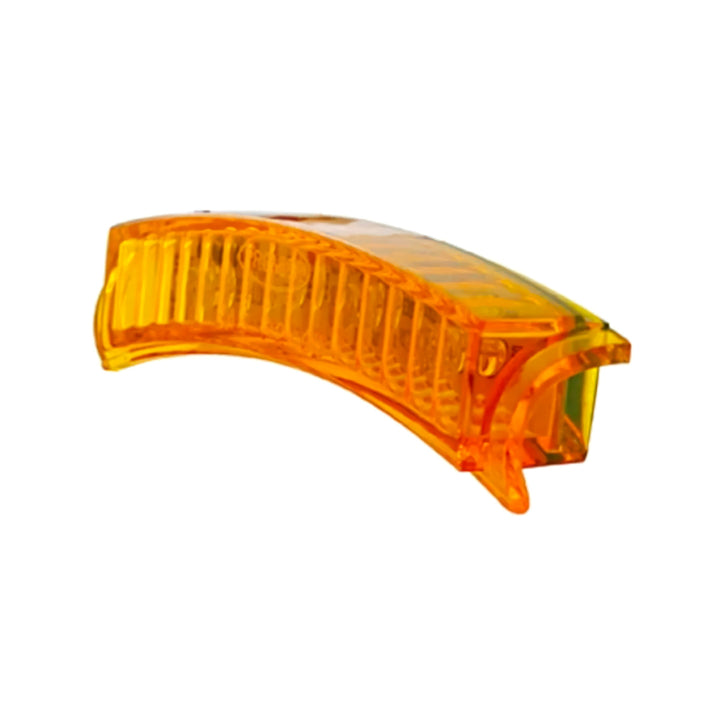 4 LED Headlight Turn Signal Light - Amber LED/Amber Lens - View 3
