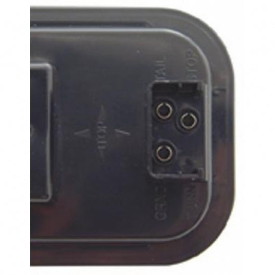 15 LED Rectangular Light (Stop, Turn &amp; Tail) - Red LED/Red Lens - View 4