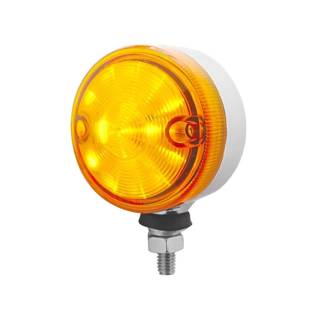 15 LED 3" Single Face Light - Amber LED/Amber Lens - View 1