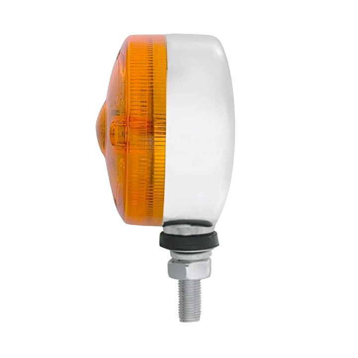 15 LED 3" Single Face Light - Amber LED/Amber Lens - View 3