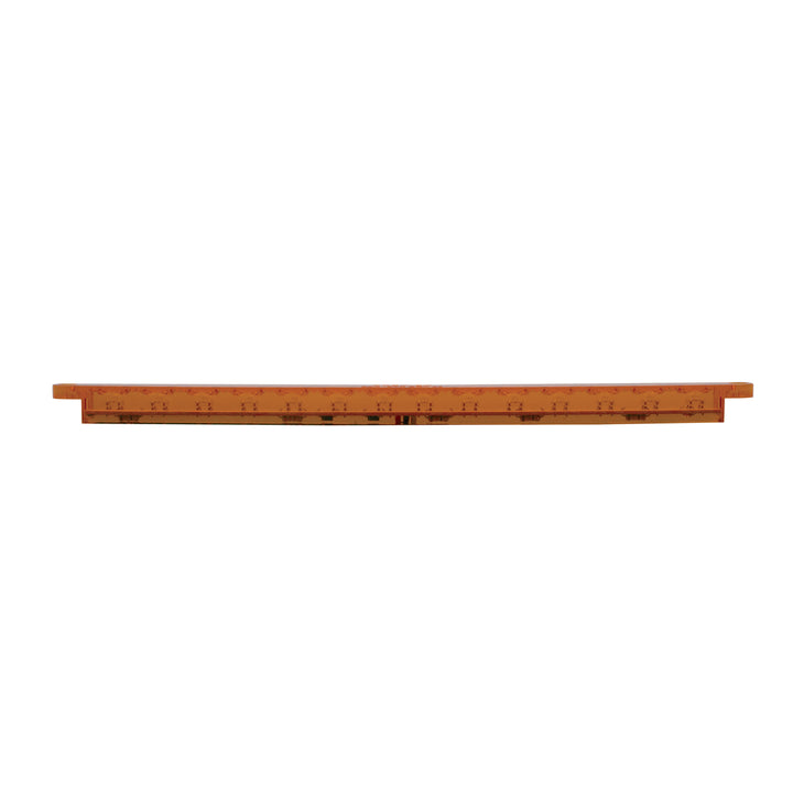 14 LED 12" Turn Signal Light Bar - Amber LED/Amber Lens - View 4