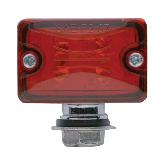 4 LED Small Rod Light - Red LED/Red Lens - View 4