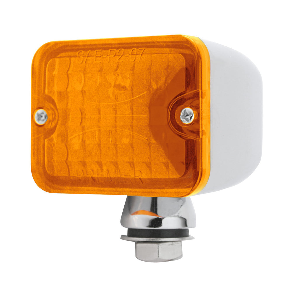 6 LED Medium Rod Light -Amber LED/Amber Lens - View 2