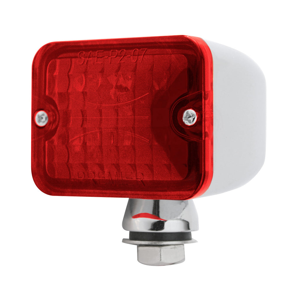 6 LED Medium Rod Light - Red LED/Red Lens - View 2