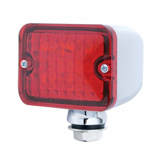 6 LED Medium Rod Light - Red LED/Red Lens - View 6