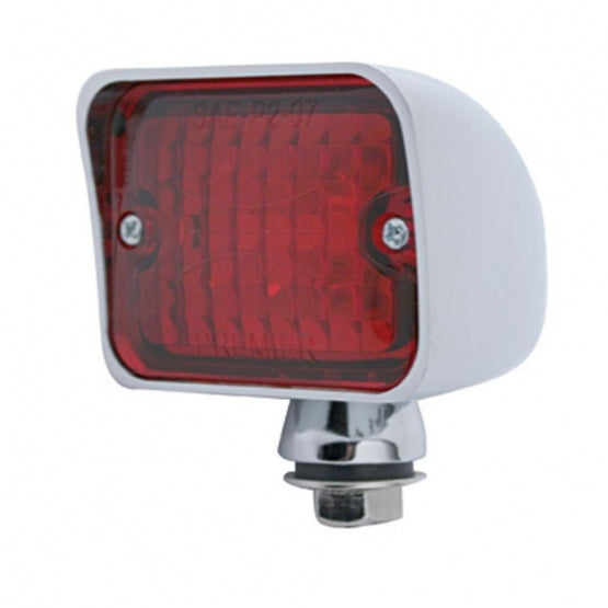 6 LED Large Rod Light - Red LED/Red Lens - View 1