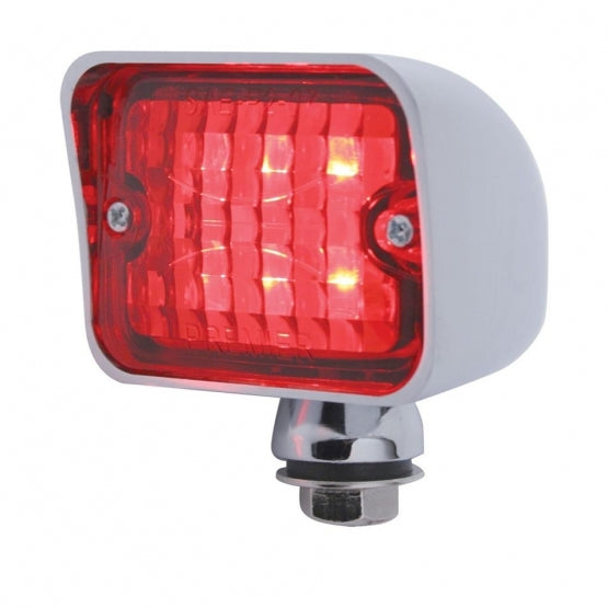 6 LED Large Rod Light - Red LED/Red Lens - View 2