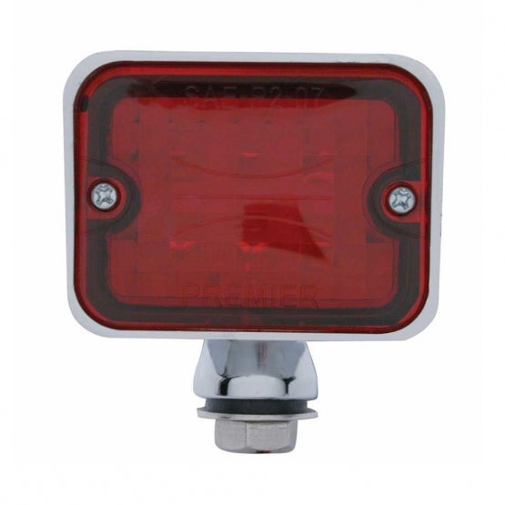 6 LED Large Rod Light - Red LED/Red Lens - View 4