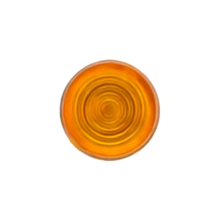 Single LED Indicator Light - Amber - View 2