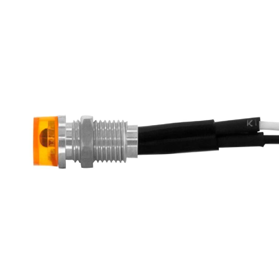 Single LED Indicator Light - Amber - View 3